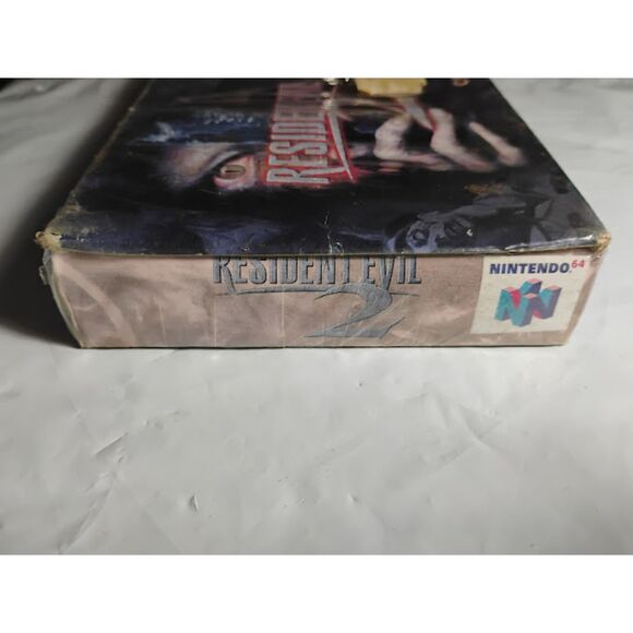 Resident Evil 2 For Nintendo 64 New Still Sealed With Water Damage - Picture 11 of 14
